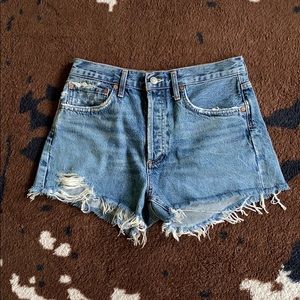 Agolde Parker Shorts Rock Steady 27